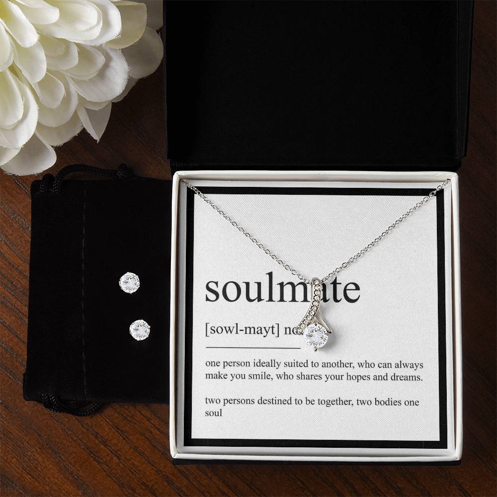 My Soulmate Alluring Beauty Necklace & Earrings Set