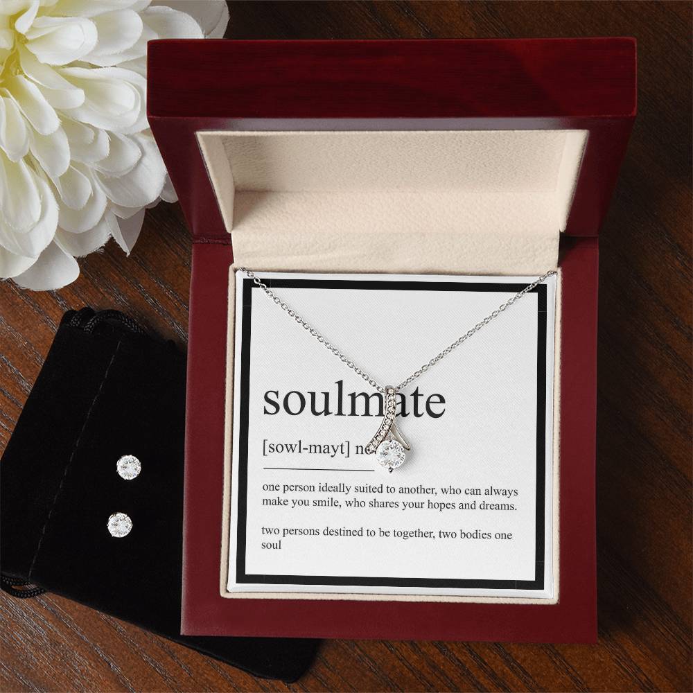 My Soulmate Alluring Beauty Necklace & Earrings Set