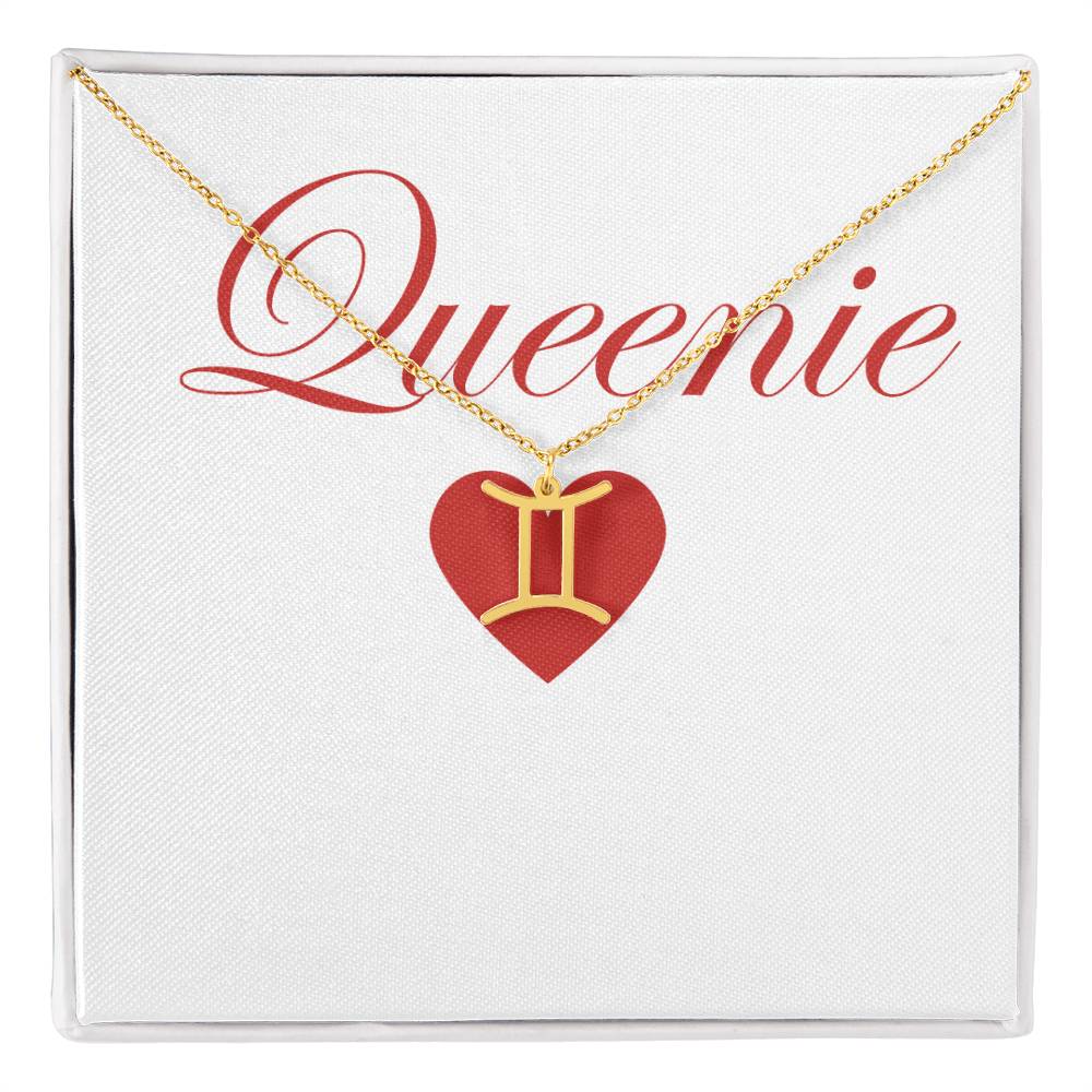 Queenie Zodiac Necklace